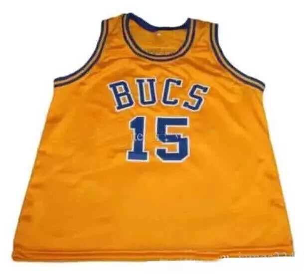 Throwback Carter The Half God #15 High School Basketball Jersey