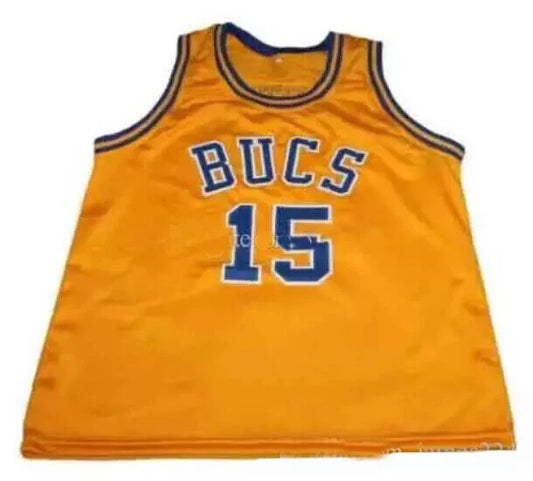 Throwback Carter The Half God #15 High School Basketball Jersey