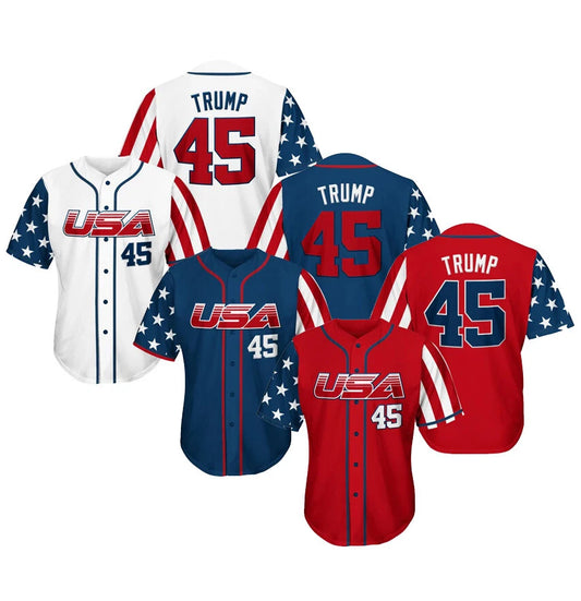 Trump #45 #47 Baseball Jersey
