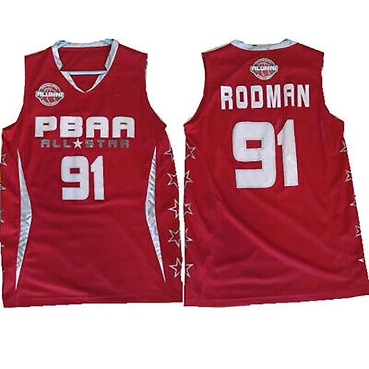 Throwback The Worm Rodman #91 PBAA Philippines Basketball Jersey