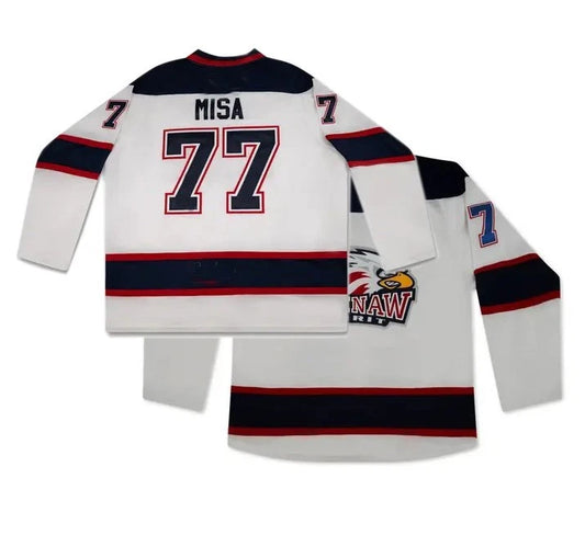outh Men Misa #77 Ice Hockey Jersey