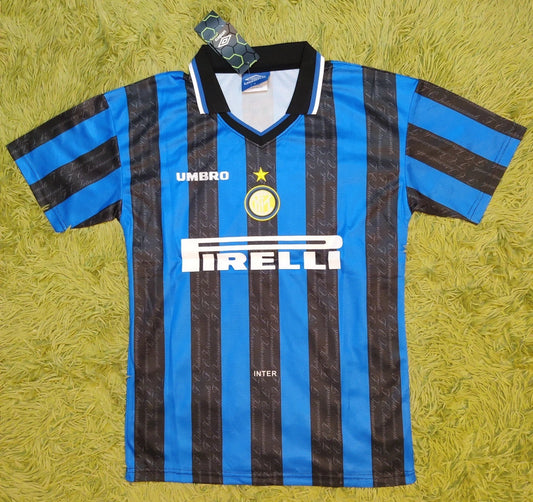 Inter Milan 2009/10 UCL Final Retro Rare Home Futbol Jersey