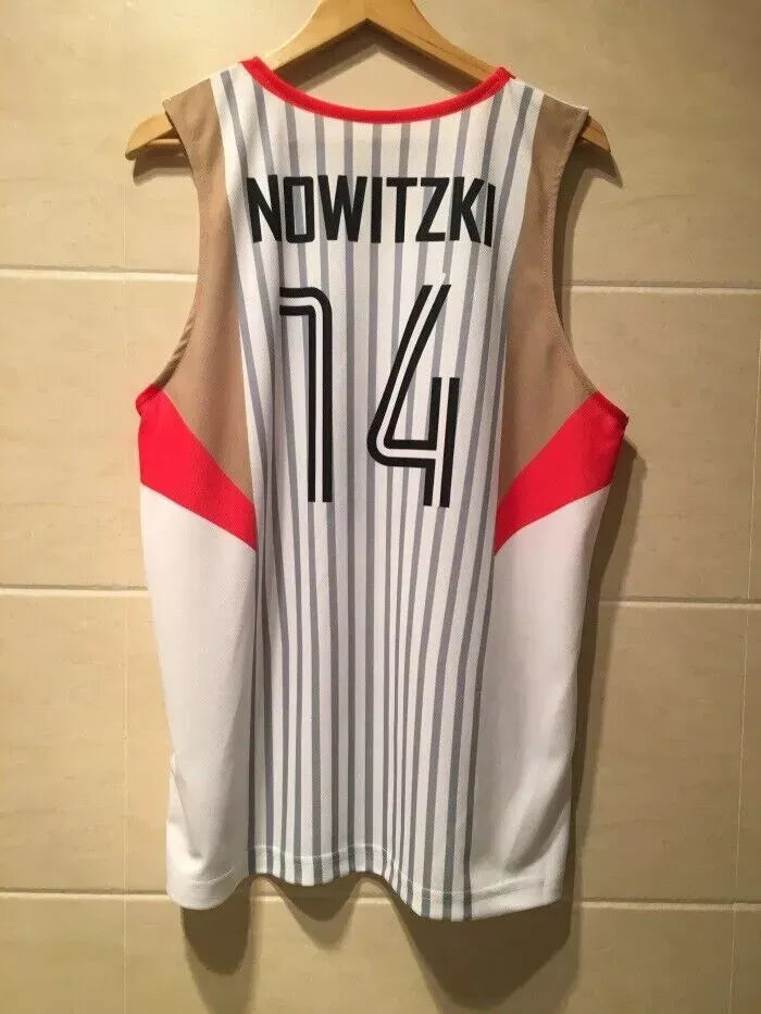 Dirk Nowitzki #14 Team Germany Bundesrepublik Deutschland Jersey