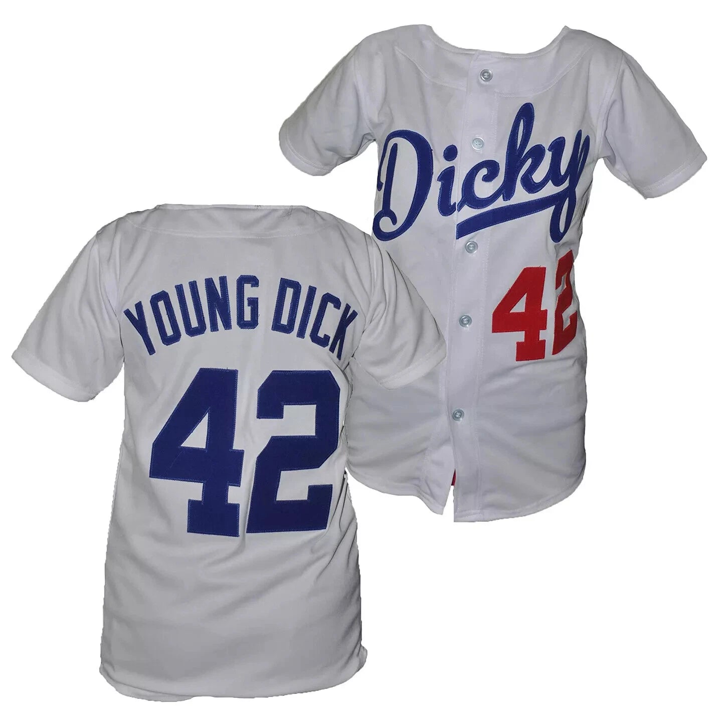 Lil Dicky Dick #42 Los Angeles Baseball Jersey