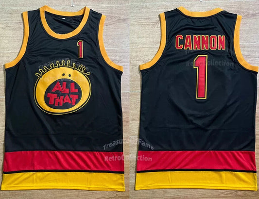 All That Cannon #1 Basketball Jersey