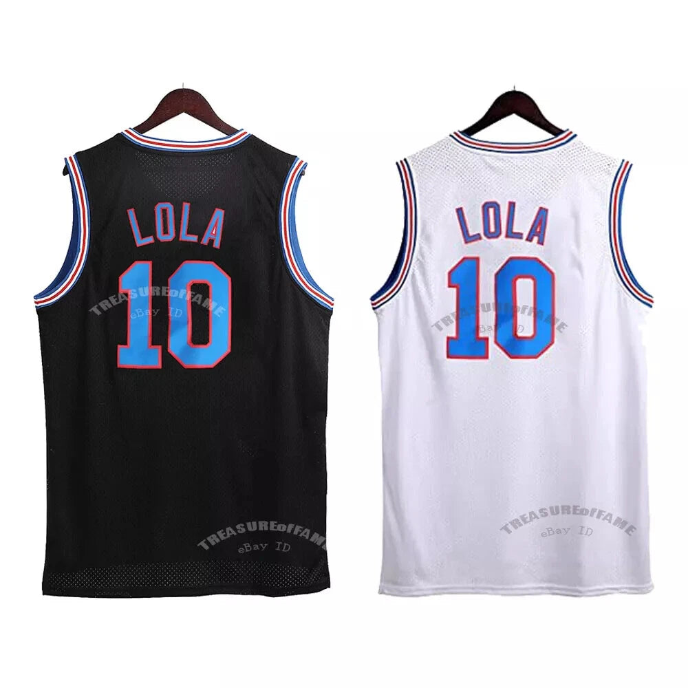 Space Bugs Lola #10 Basketball Jersey