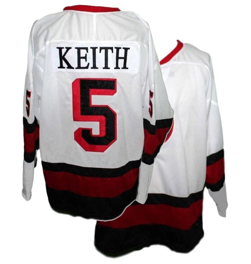 Throwback 90'S Keith #5 Penticton Hockey Jersey