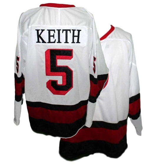 Throwback 90'S Keith #5 Penticton Hockey Jersey