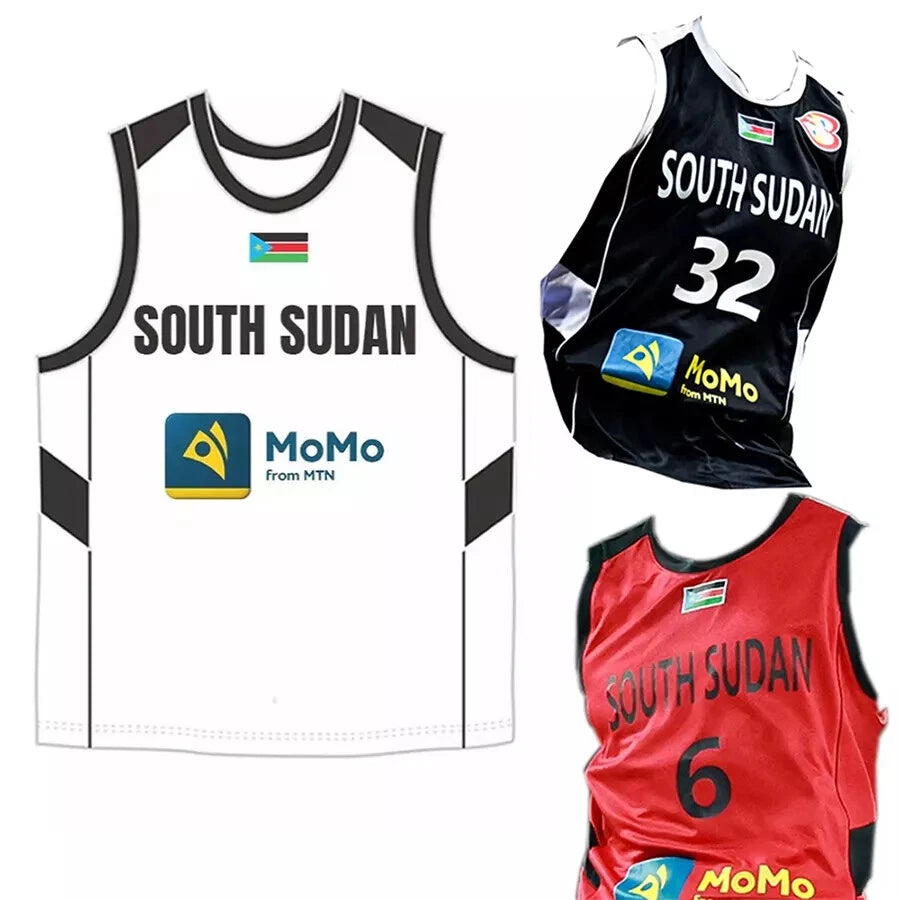South Sudan Basketball Jersey