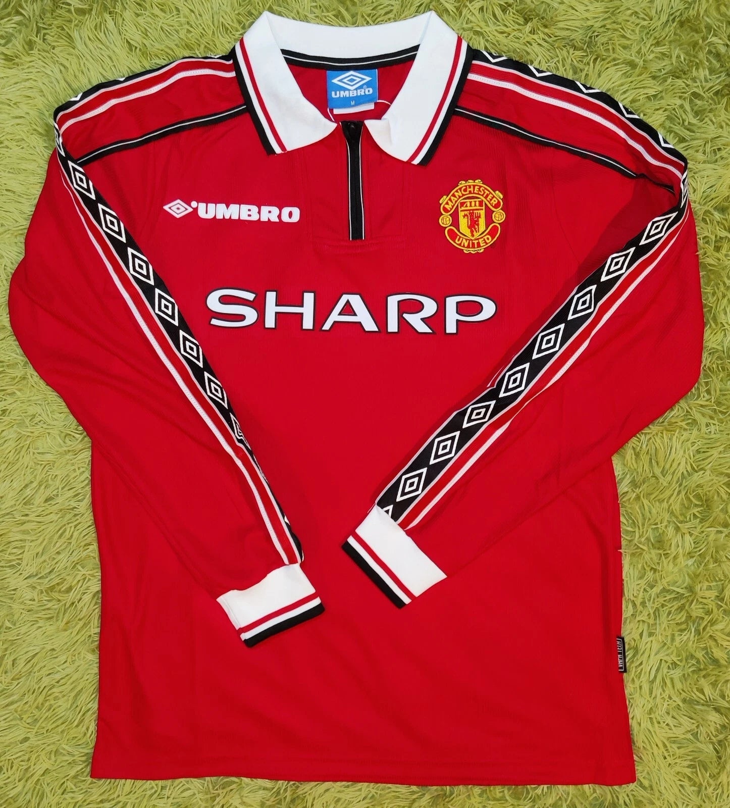 Manchester United 1998/99 Retro Vintage Soccer Football Jersey