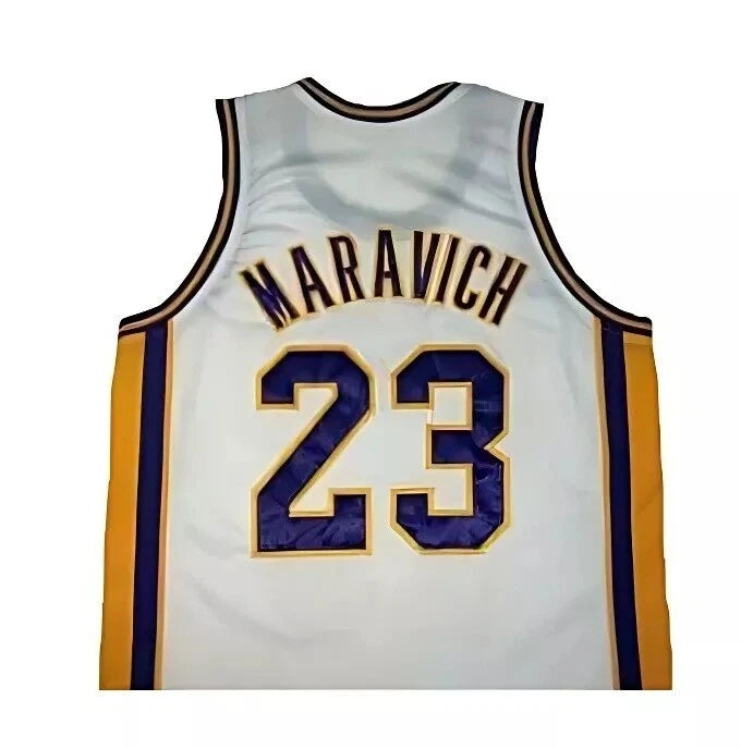 Throwback Maravich #23 Basketball jersey