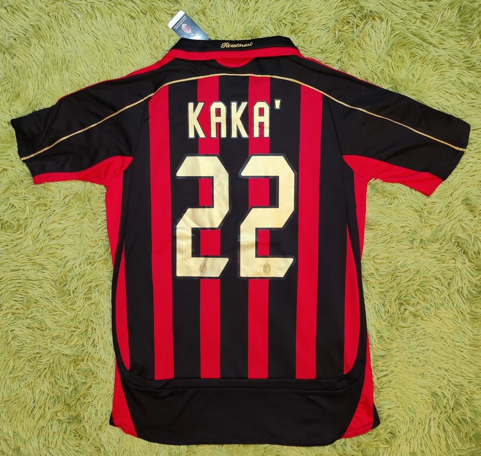 AC Milan 2006/07 Kaka 22 Home Retro Vintage Soccer Football Jersey