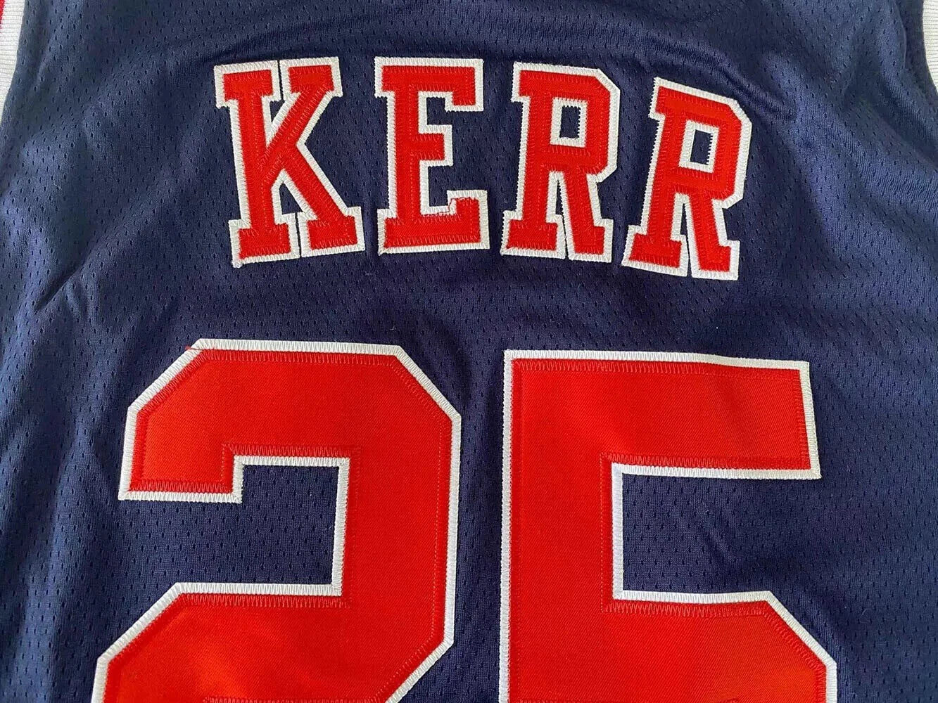 Vintage Kerr #25 Basketball Jerseys
