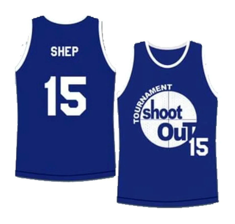 Thomas 'SHEP' Shepard 15 Tournament Shoot Out Bombers Basketball Jersey