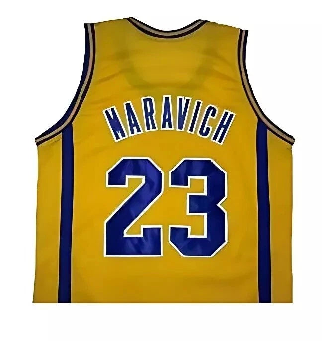 Throwback Maravich #23 Basketball jersey