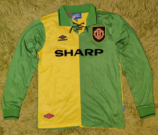 Manchester United 1992/1994 Cantona 7 Third Retro Vintage Soccer Jersey
