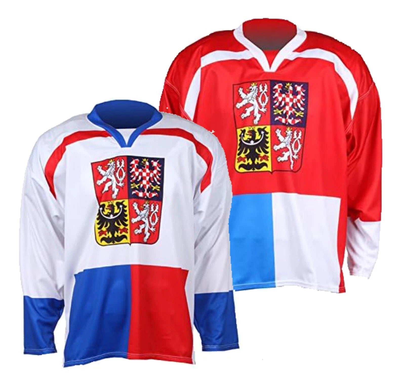 Throwback Jagr #68 Hasek #39 Team Czech Hockey Jersey