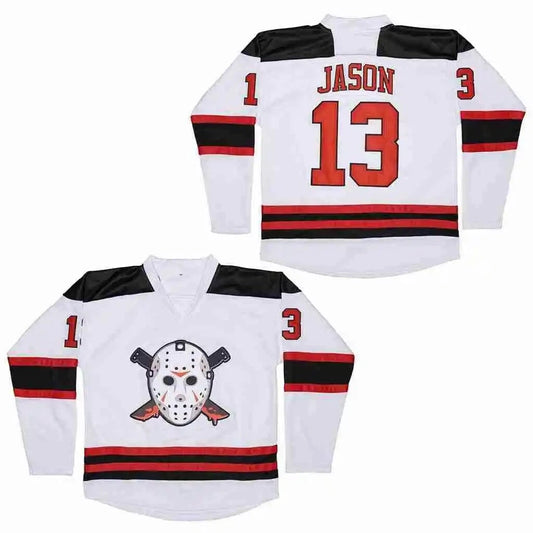 Movie Friday the 13th Jason Voorhees #13 Hockey Jersey