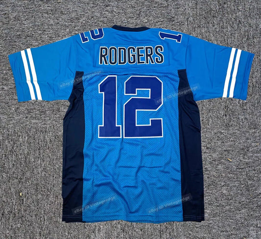 Throwback Rodgers #12 Football Jersey