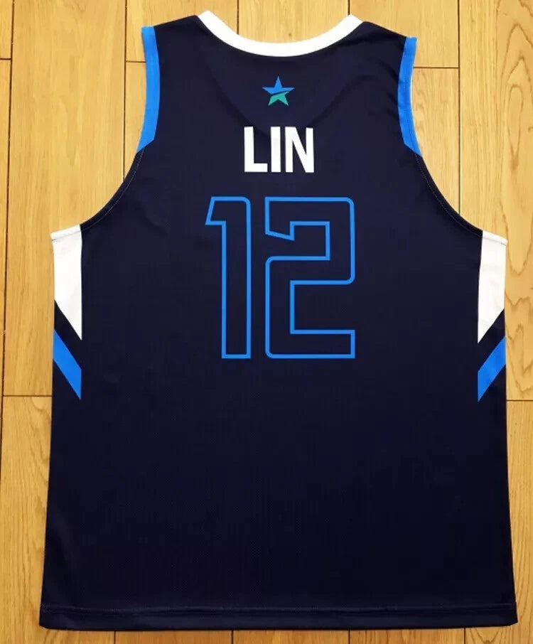 Lin Chih-chieh #12 TaiPei Fubon Braves Basketball Jersey Li