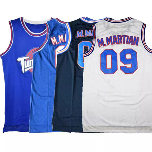 Space Marvin The Martian #09 Basketball Jersey