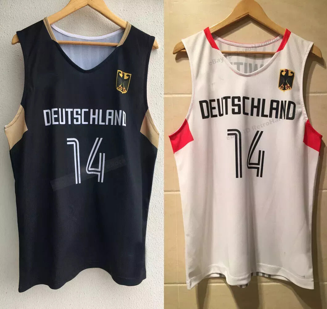 Dirk Nowitzki #14 Team Germany Bundesrepublik Deutschland Jersey