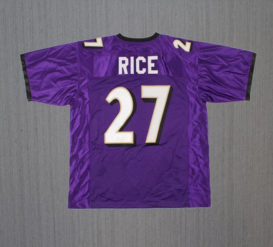 Retro Rice #27 Football Jersey