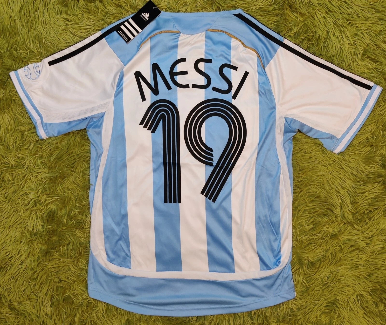 Argentina 2006 World Cup Home Retro Rare Messi Soccer Football Jersey